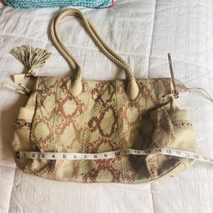 Chi fachi real snakeskin leather purse